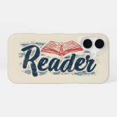 Lezersboek Slogan iPhone 16 Hoesje (Achterkant horizontaal)