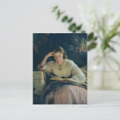 Lezing , 1863 briefkaart (Staand voorkant)