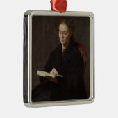 Lezing, 1863 metalen ornament (Rechts)