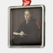 Lezing, 1863 metalen ornament (Links)