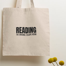 Lezing boekenwurm bibliothecaris auteur lezer schr tote bag