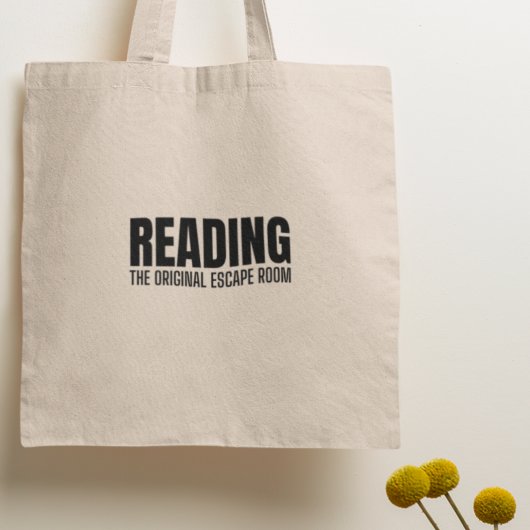 Lezing boekenwurm bibliothecaris auteur lezer schr tote bag