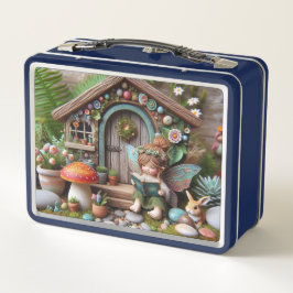 Lezing Fairy Metal Lunch Box
