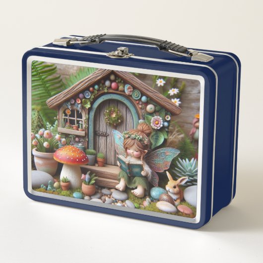Lezing Fairy Metal Lunch Box (Voorkant)