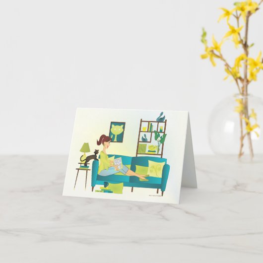 Lezing Kaart (Gele Bloem)