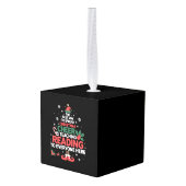 Lezing Leraar Kerst Elf Kerstmis Cheer Decoratie (Achter hoekig)