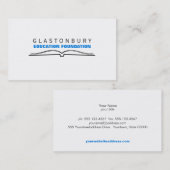 Lezing lerarenboek Logo Educatief Visitekaartje (Voorkant / Achterkant)