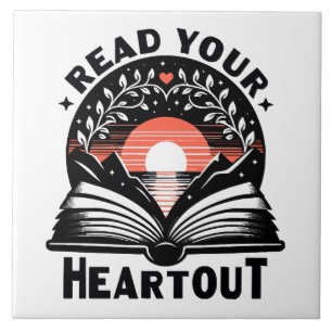 Lezing minnaar Lees je hart uit boek Nerd Tegeltje