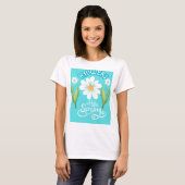 Lezing over zitpositie en ergonomie t-shirt (Voorkant volledig)