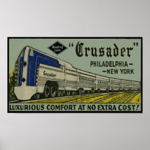 Lezing Railroad Crusader 1937 Poster