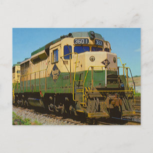 Lezing Railroad GP-30 #3601 Briefkaart