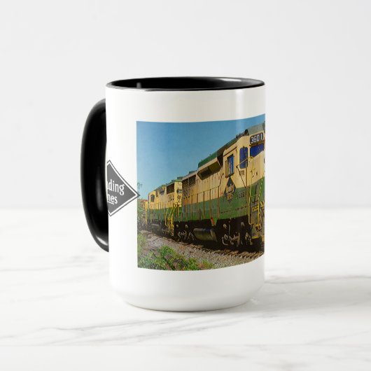 Lezing Railroad GP-30 #3601 Mok (Voorkant links)