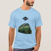 Lezing Railroad GP-30 #3601 T-shirt (Voorkant)