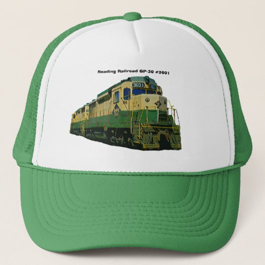 Lezing Railroad GP-30 #3601 Trucker Pet (Voorkant)