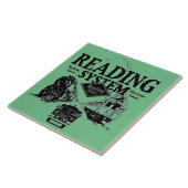 Lezing spoorwegsysteem 1942 tegeltje (Zijkant)