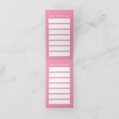 Lezing sprookjesmeisje twee weken lezen uitdaging klantenkaartje (Binnenkant ongevouwen)