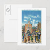 Lezing van de onafhankelijkheidsverklaring briefkaart (Voorkant / Achterkant)