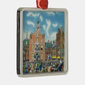 Lezing van de onafhankelijkheidsverklaring metalen ornament (Rechts)