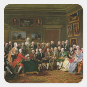 Lezing van de tragedie "L'Orphelin de la Vierkante Sticker