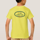 LEZING VAN WISKUNDE T-shirt (Achterkant)