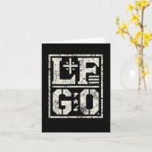 Lf Go Grappig Motivatie Kaart (Gele Bloem)