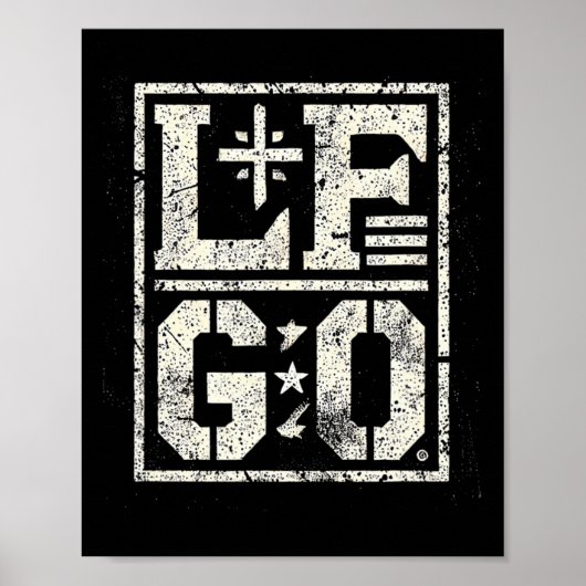 Lf Go Grappig Motivatie Poster (Voorkant)