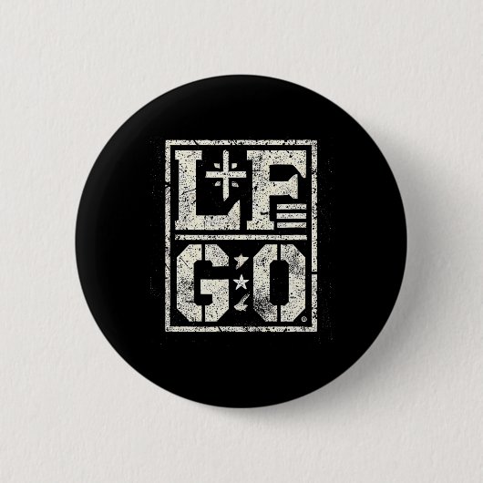 Lf Go Grappig Motivatie Ronde Button 5,7 Cm (Voorkant)