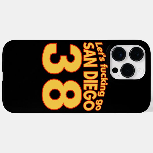 LFG San Diego Case-Mate iPhone Case (Achterkant (horizontaal))