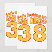 LFG San Diego Kaart (Voorkant / Achterkant)