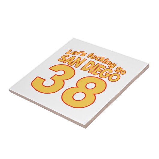 LFG San Diego Tegeltje (Zijkant)