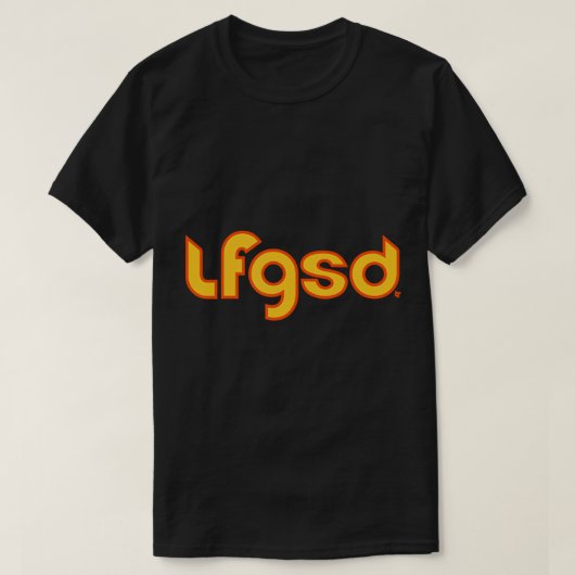 LFGSD - San Diego Baseball T-Shirt (Design voorkant)