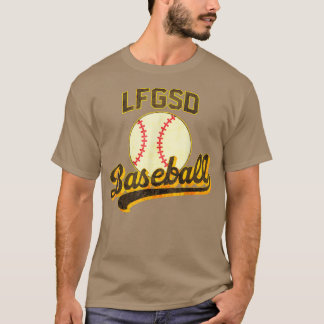 LFGSD  Womens Mannen Retro 80s San D T-shirt