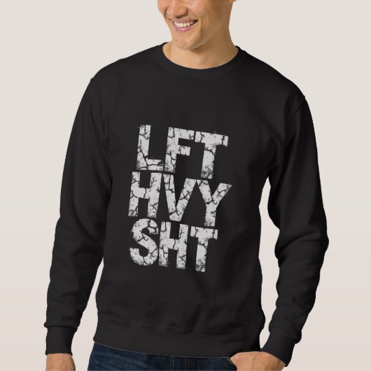 LFT HVY SHT Fitness Trui (Voorkant)