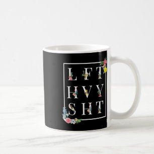 Lft Hvy Sht Grappige Mannen Gym Rat Workout Shirt Koffiemok