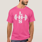 Lft Hvy Sht Lift Zwaar Gewichtheffen LHS Barbell L T-shirt (Voorkant)