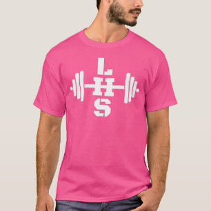 Lft Hvy Sht Lift Zwaar Gewichtheffen LHS Barbell L T-shirt