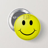 LFX Button LFX op mijn gedachten FX Happy Yellow (Voorkant /achterkant)