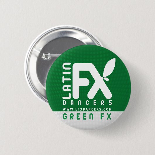 LFX Groene Button (Voorkant /achterkant)