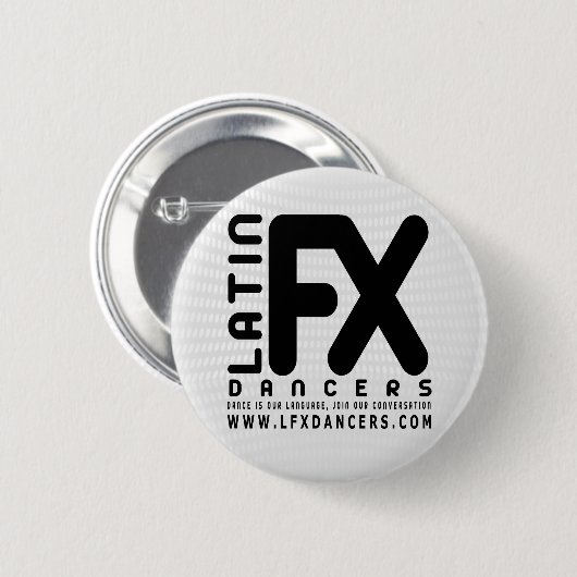 LFX Officiële Button White (Voorkant /achterkant)