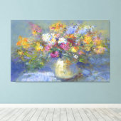 LG. Afbeelding voor Floral schilderen Canvas Afdruk (Insitu (Houten vloer))