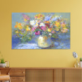 LG. Afbeelding voor Floral schilderen Canvas Afdruk (Insitu (Woonkamer))