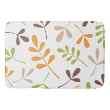 LG Assorted Leaves Bruin Sinaasappel Groen Zand Wi