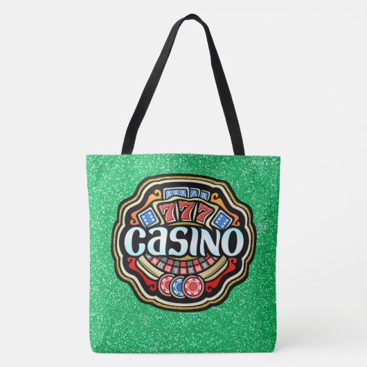 Lg. CASINO Totaal - Zie Achterzijde Tote Bag (Voorkant)