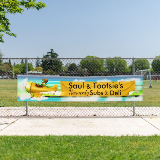 LG Deli, zakelijk, noem maar op de buitenband Spandoek (Insitu)