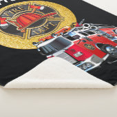 LG Fire Dept Verpakt In Liefde Sherpa Deken (3/4)