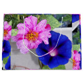 LG Geschenkzak Portulaca & Morning Glory Groot Cadeauzakje (Voorkant)
