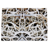 LG Gift Bag Elk Antlers Groot Cadeauzakje (Voorkant)