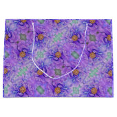 LG Gift Bag Lavendel Pioenrozen Groot Cadeauzakje (Voorkant)