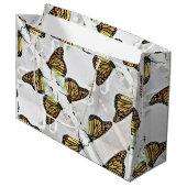 LG Gift Bag Monarch rooster Groot Cadeauzakje (Voorkant Gekanteld)