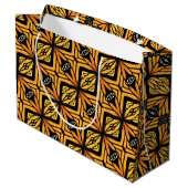 LG Gift Bag Monarch Wing Abstract Groot Cadeauzakje (Achterkant Gekanteld)
